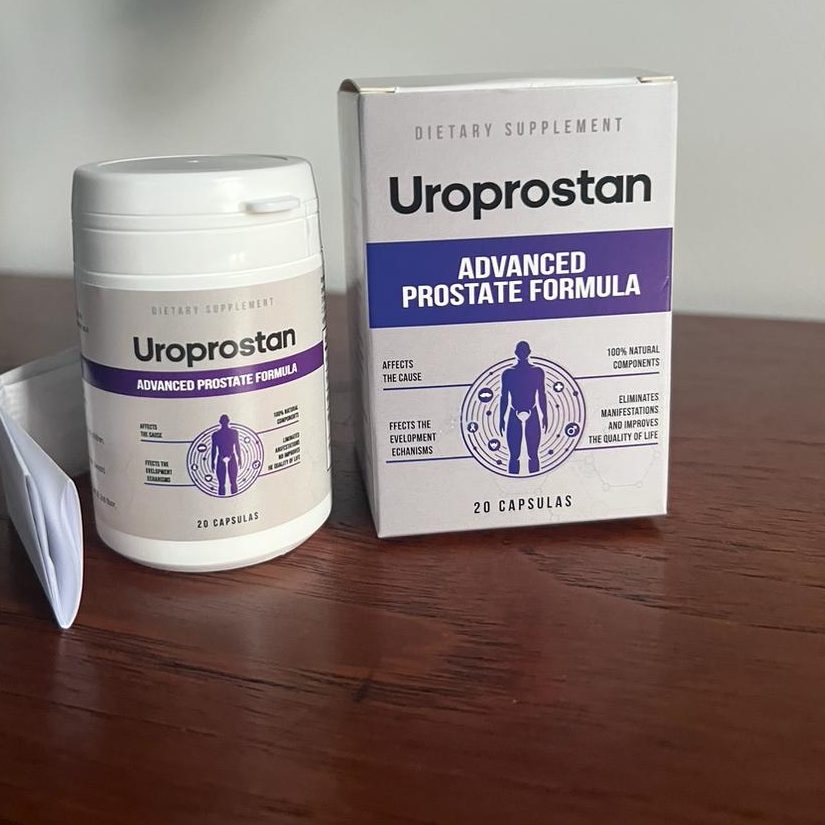 Uroprostan: 20 cápsulas com abóbora e urtiga para o conforto urinário